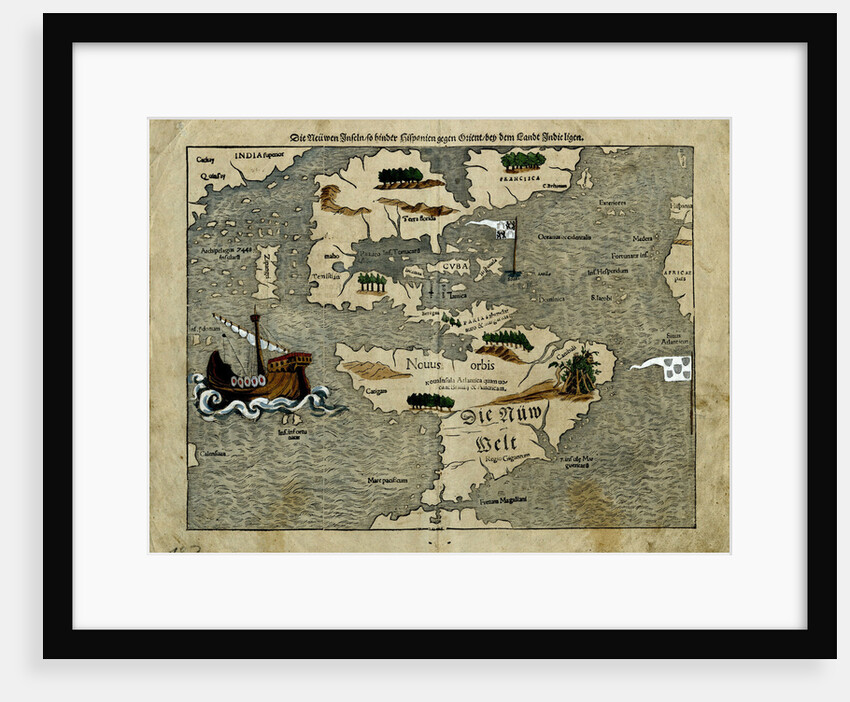 The New Islands as New World, 1549 by Anonymous
