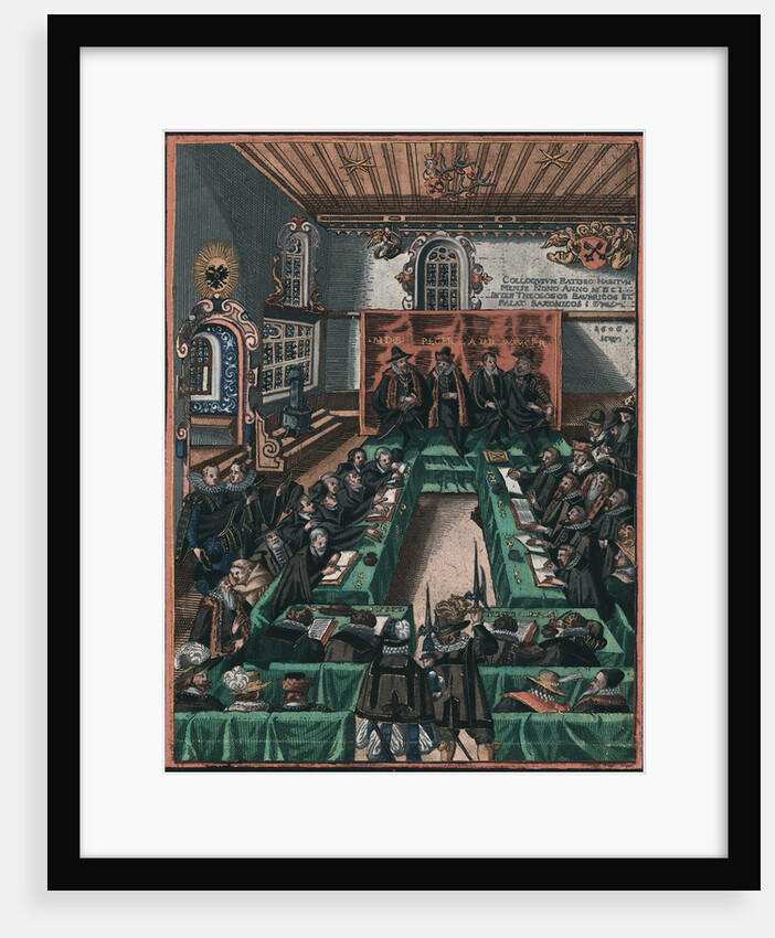 The Regensburg Religious Colloquy of 1601, c. 1605 by Anonymous