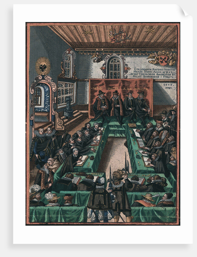 The Regensburg Religious Colloquy of 1601, c. 1605 by Anonymous