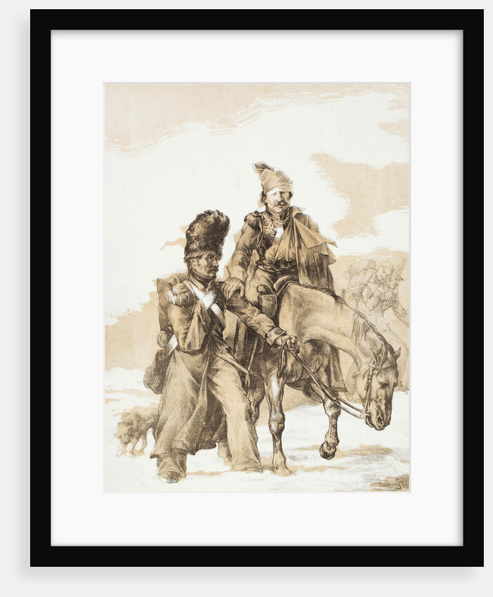 The Retreat from Russia, 1818 by Anonymous