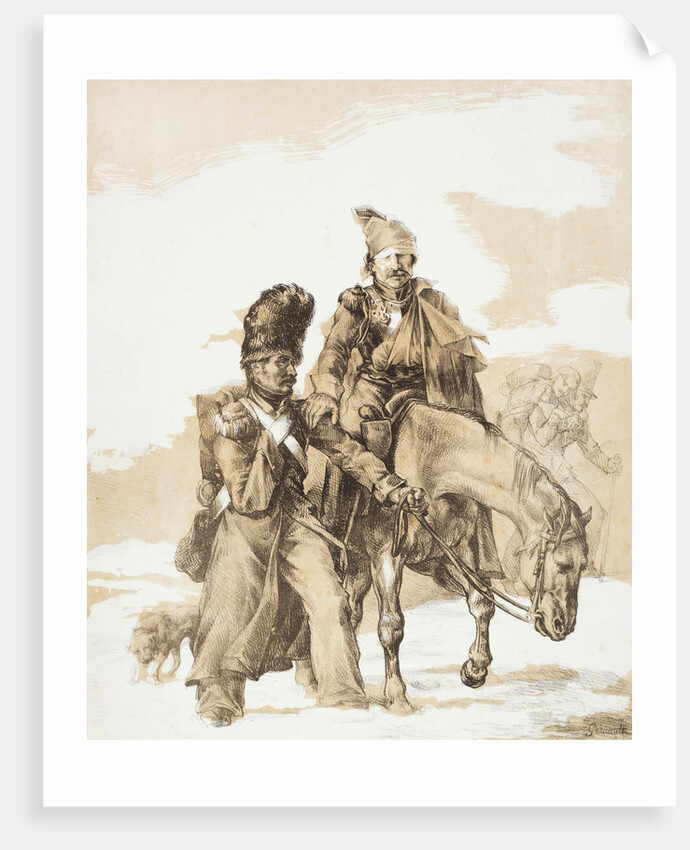 The Retreat from Russia, 1818 by Anonymous