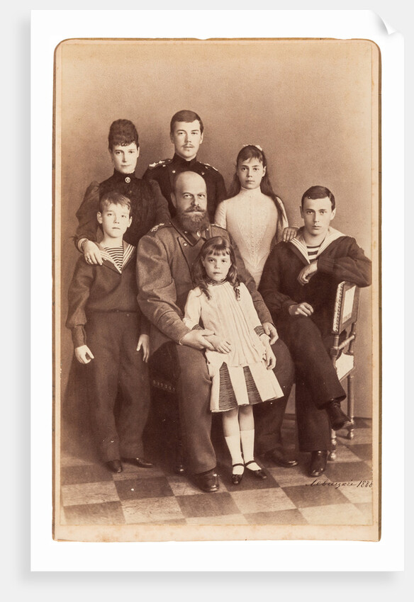 The Romanovs: The Family of the Emperor Alexander III, 1888 by Anonymous