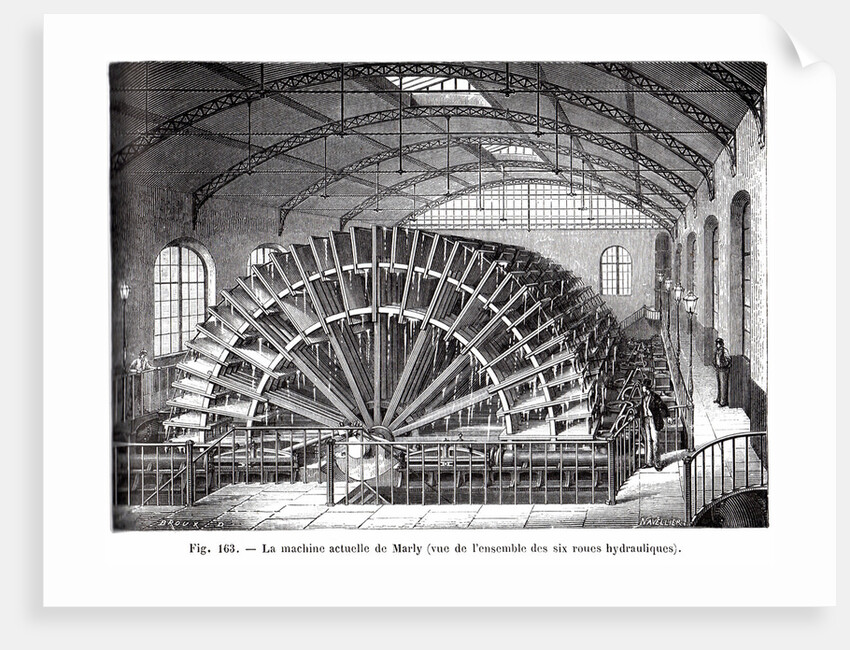 The second Machine of Marly, 1870-1875 by Anonymous