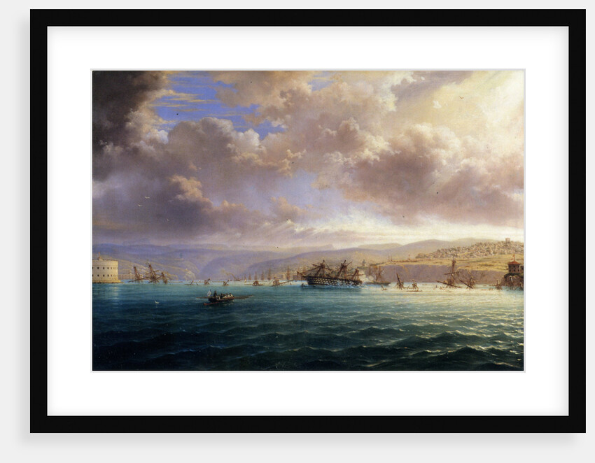 The Self-sinking of the Black Sea Fleet in the Bay of Sevastopol in 1856, 1872 by Anonymous