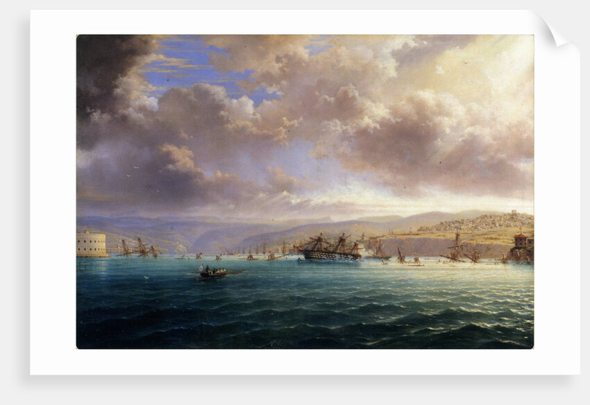 The Self-sinking of the Black Sea Fleet in the Bay of Sevastopol in 1856, 1872 by Anonymous