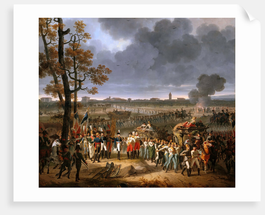 The Siege of Mantua. Wurmser surrendered to Jean Sérurier, February 2, 1797, 1812 by Anonymous