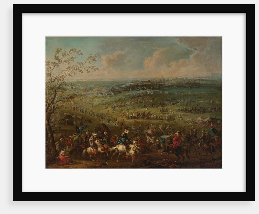 The Siege of Vienna by Turkish army, by Anonymous