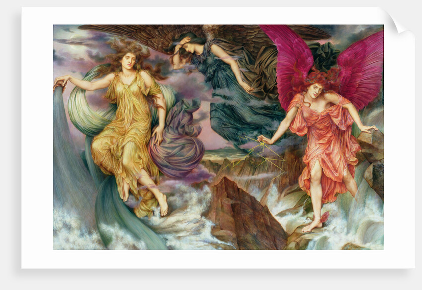 The Storm Spirits, c. 1900 by Anonymous