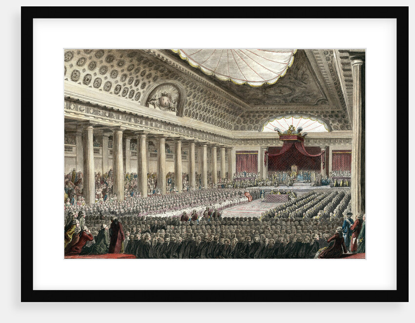 The Tennis Court Oath (Le Serment du Jeu de paume), c. 1790 by Anonymous