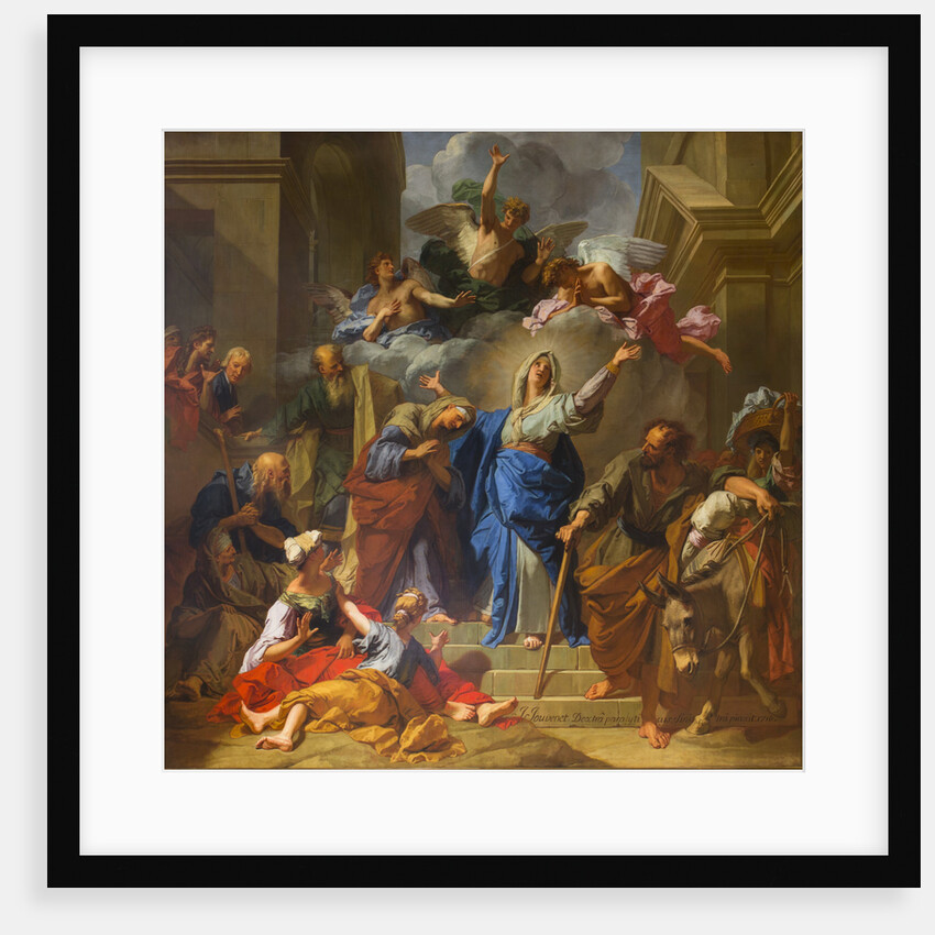 The Visitation of the Blessed Virgin Mary (Magnificat), 1716 by Anonymous