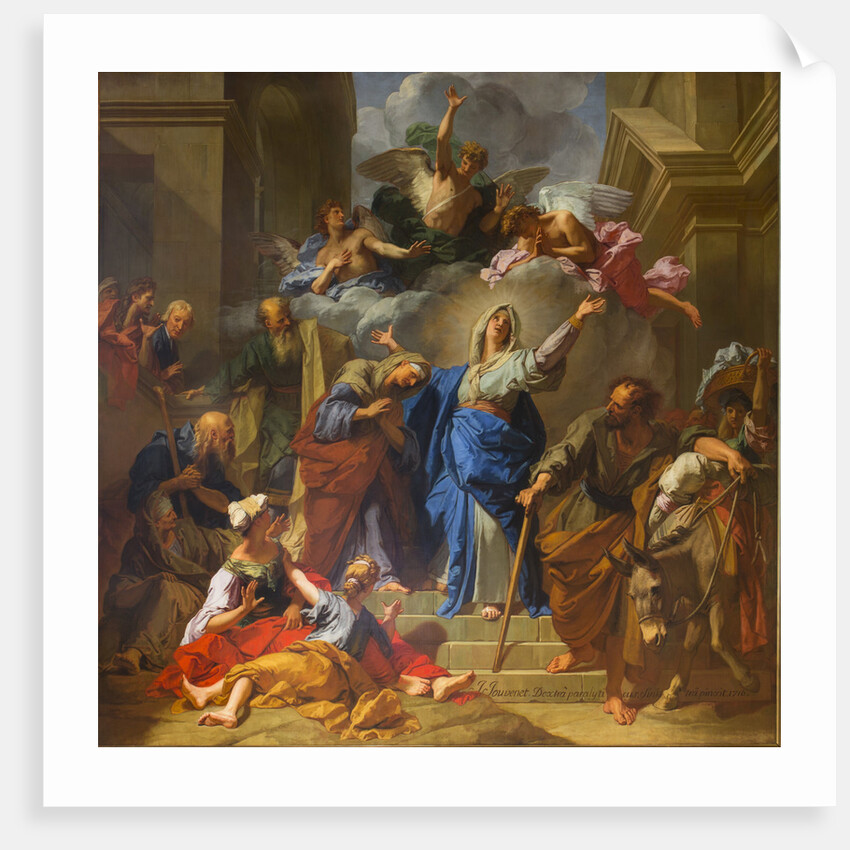 The Visitation of the Blessed Virgin Mary (Magnificat), 1716 by Anonymous