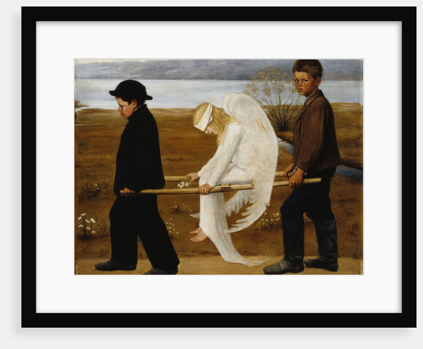 The Wounded Angel, 1903 by Anonymous