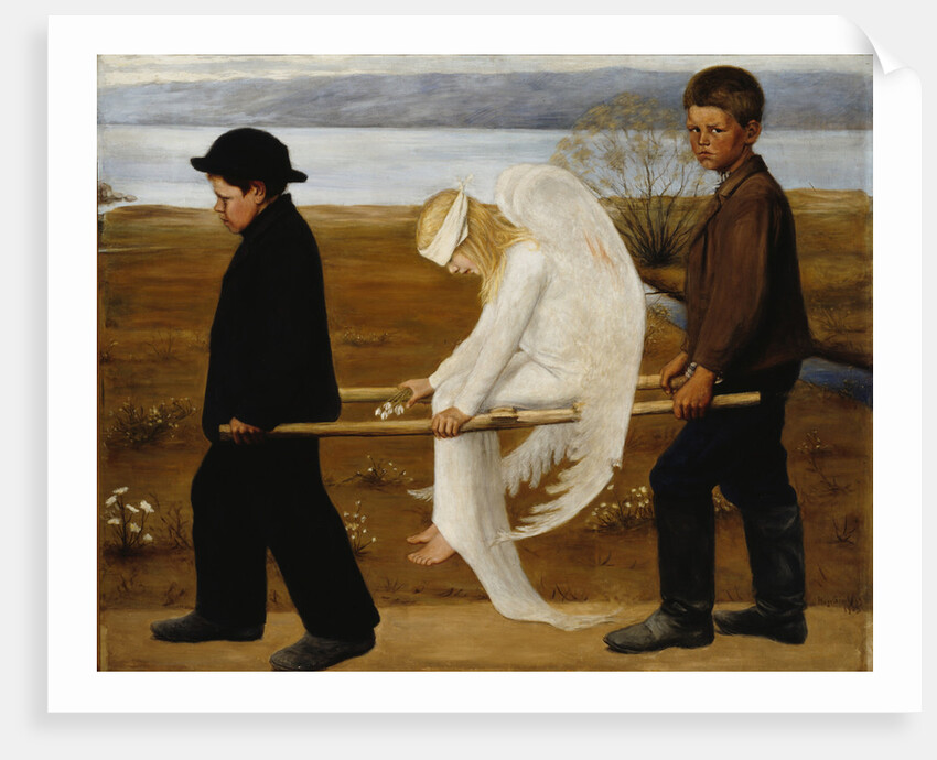 The Wounded Angel, 1903 by Anonymous