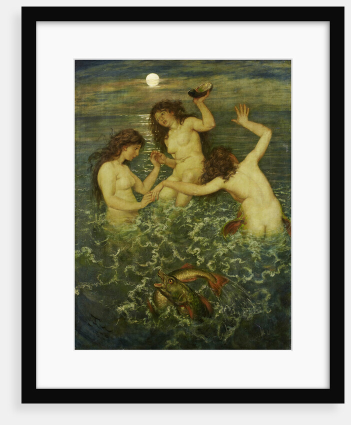 Three Mermaids, 1879 by Anonymous