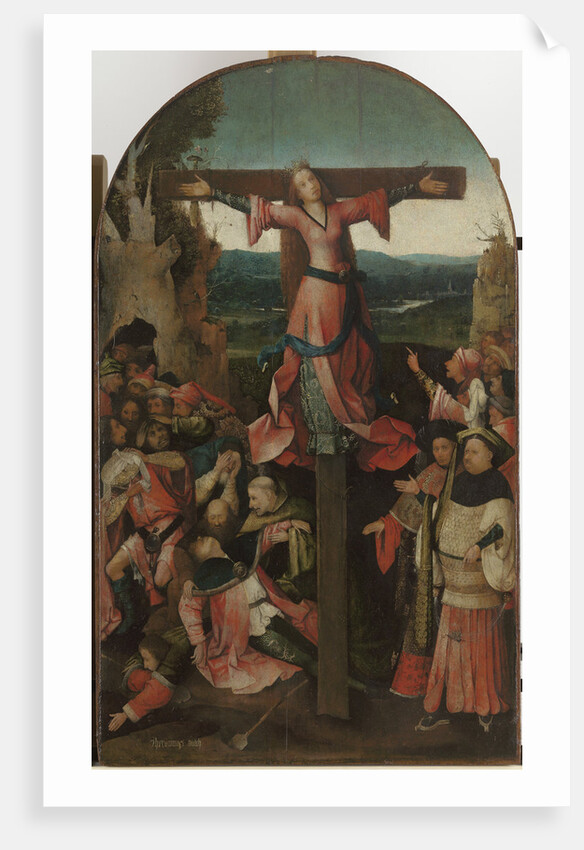 Triptych of the Martyrdom of Saint Liberata (central panel), c. 1500 by Anonymous