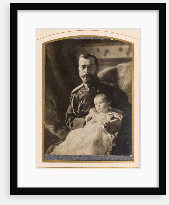 Tsar Nicholas II and Tsarevich Alexei, 1904 by Anonymous