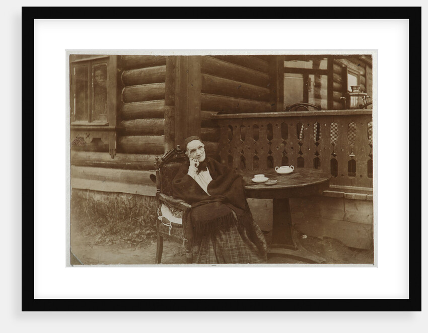 Vera Alexandrovna Nashchokina. Vsekhsvyatskoye, 1899 by Anonymous