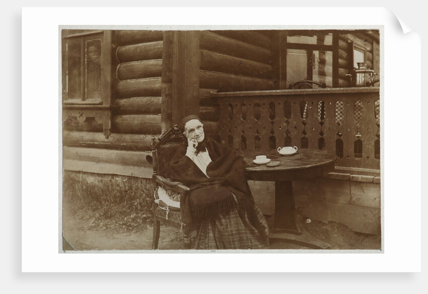 Vera Alexandrovna Nashchokina. Vsekhsvyatskoye, 1899 by Anonymous