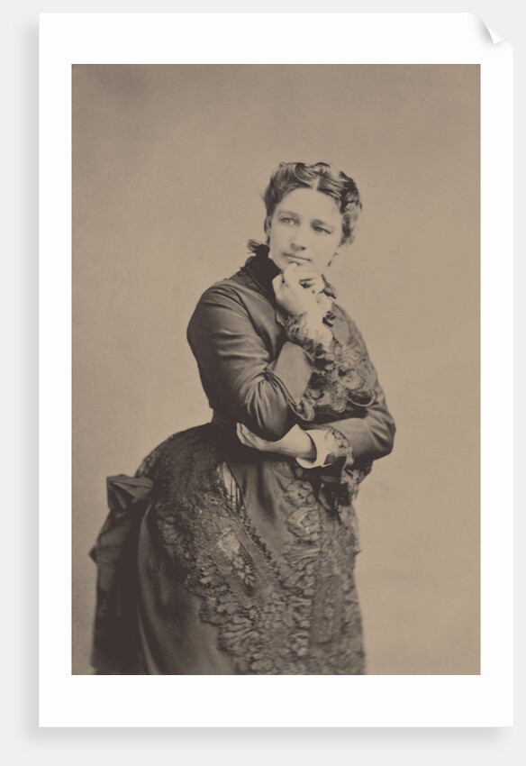 Victoria Claflin Woodhull, ca 1872 by Anonymous