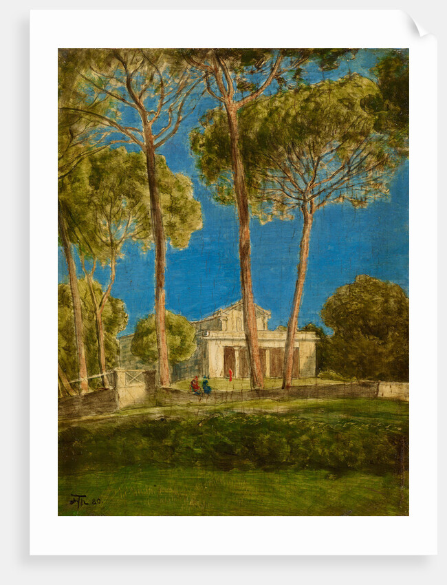 Villa Borghese, 1880 by Anonymous