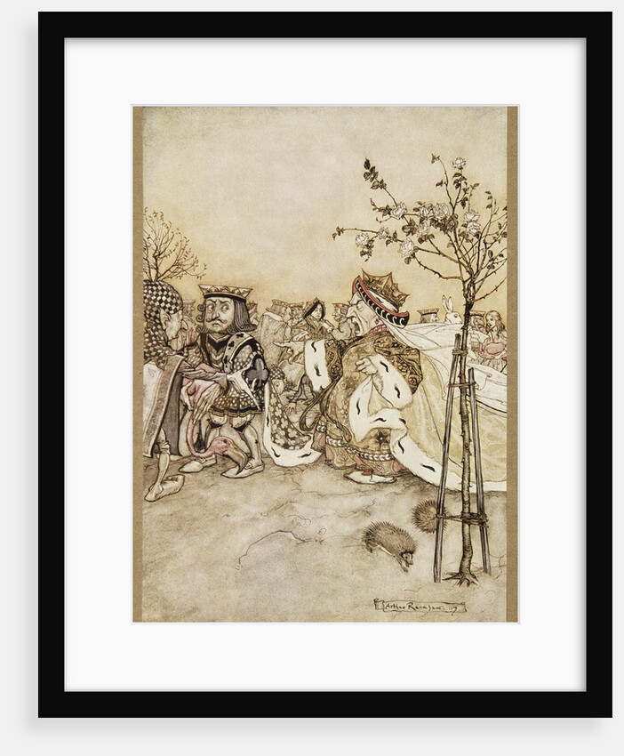 The Queen never left off quarrelling with the other players..., 1907 by Anonymous