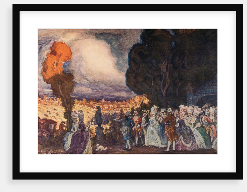 Grand Duke Pavel Petrovich and Grand Duchess Maria Fyodorovna at hunting near Stuttgart, 1911 by Anonymous