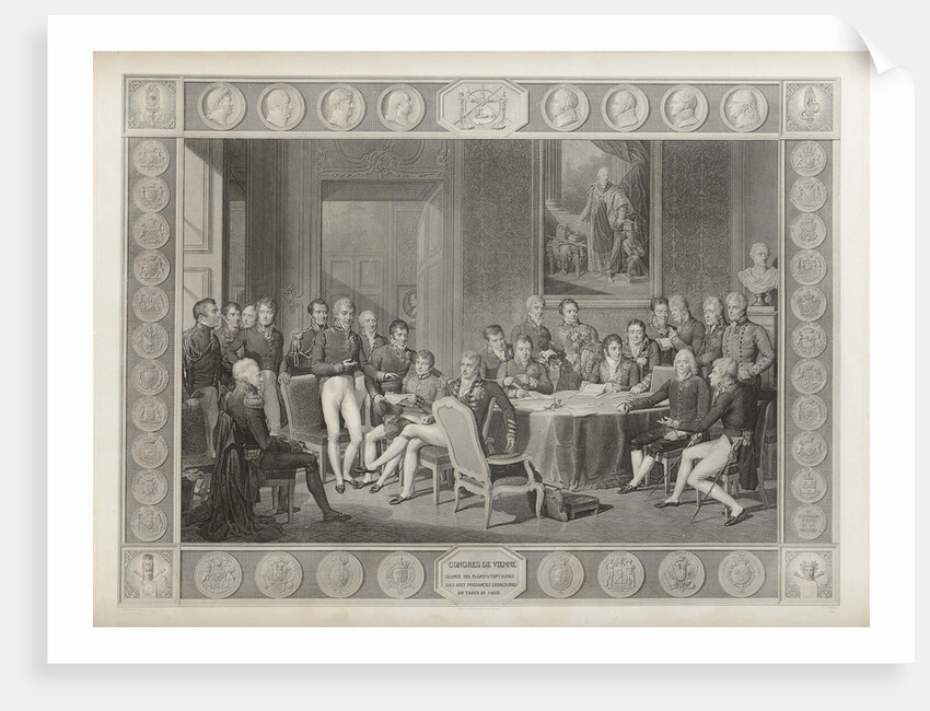 The Congress of Vienna, 1819 by Anonymous