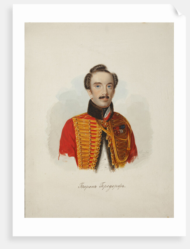 Arist Fyodorovich von Gersdorff, 1839 by Anonymous