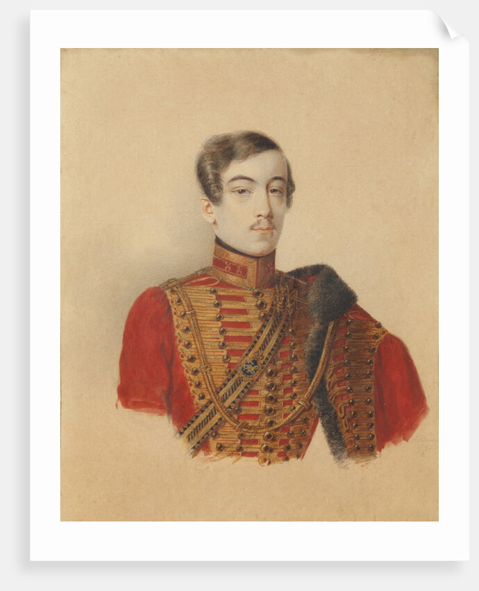 Vasily Pavlovich Nikitin, 1838 by Anonymous