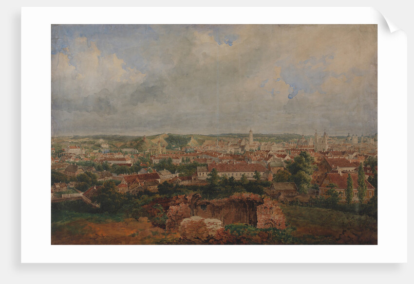 View of Vilna, 1840s by Anonymous