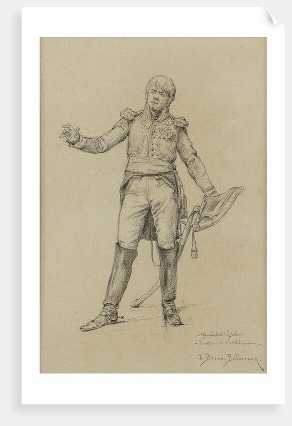 Marshal François-Joseph Lefebvre during the Abdication of Napoleon, 1814 by Anonymous