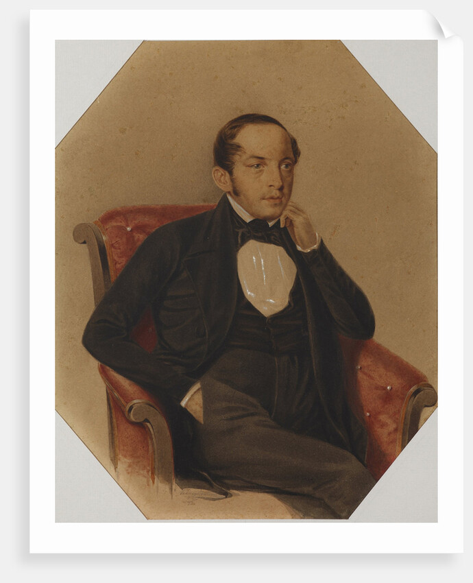 Vasily Petrovich Zubkov, 1846 by Anonymous