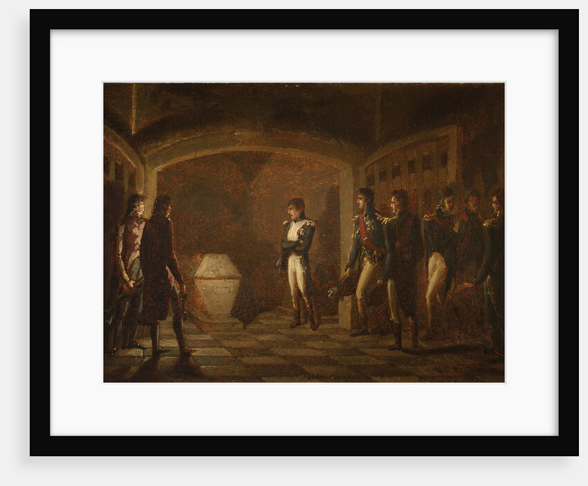 Napoleon before the Tomb of Frederick the Great by Anonymous