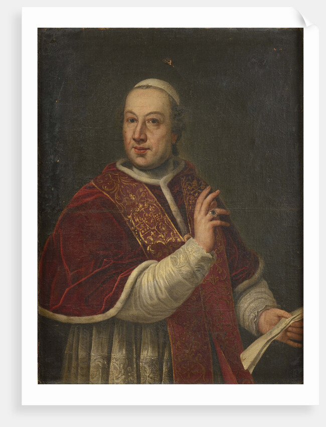 Portrait of the Pope Pius VI, Second Half of the 18th cen by Anonymous