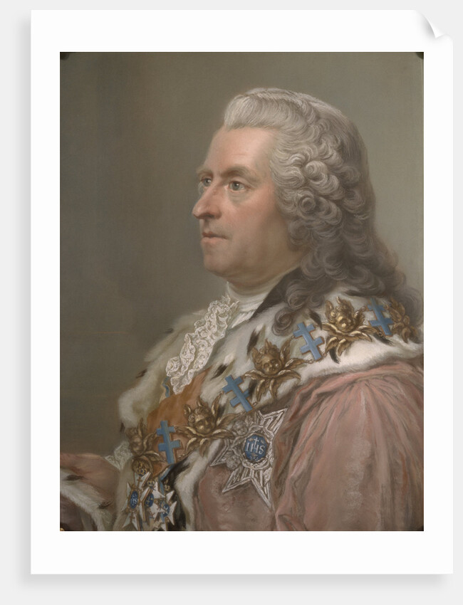 Portrait of Count Carl Gustaf Tessin, 1761 by Anonymous