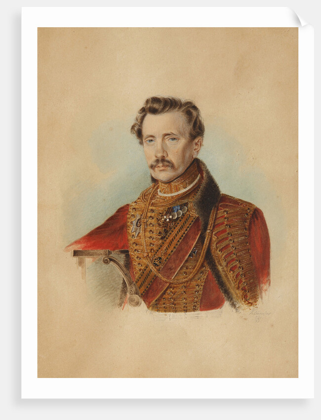 Mikhail Grigorievich Khomutov, 1838 by Anonymous