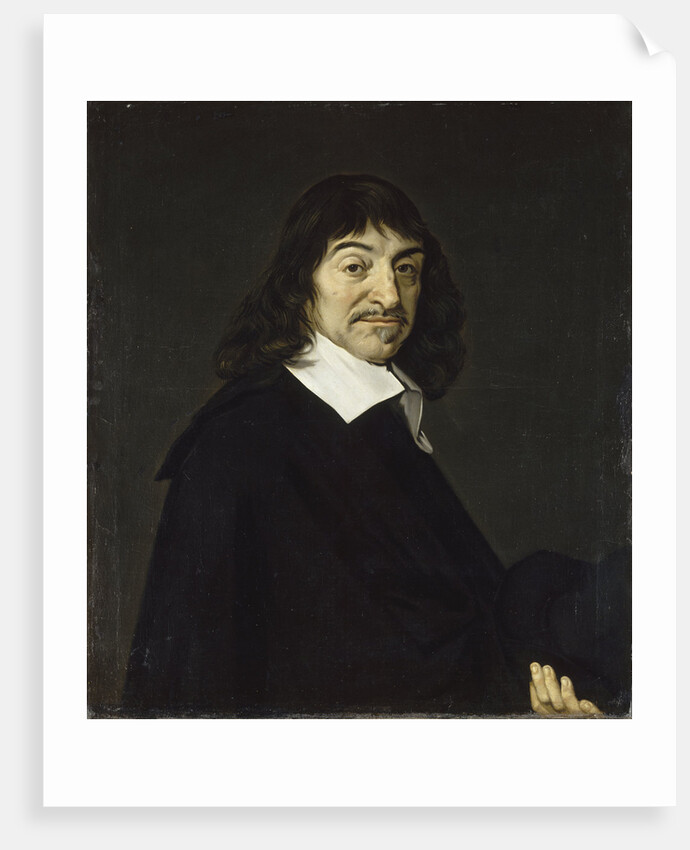 Portrait of the philosopher René Descartes, c. 1650-1660 by Anonymous