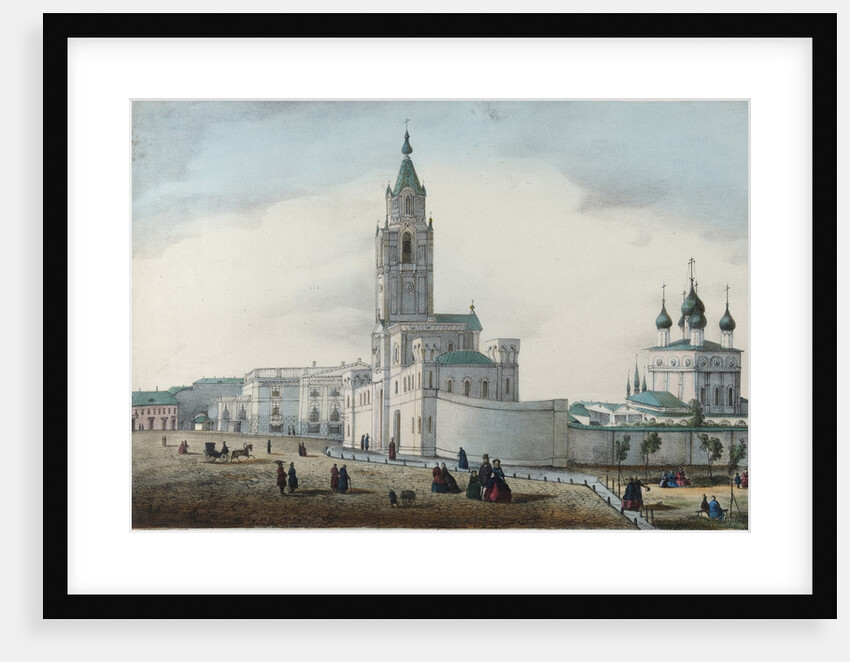 The Passion (Strastnoy) Monastery in Moscow, 1865 by Anonymous