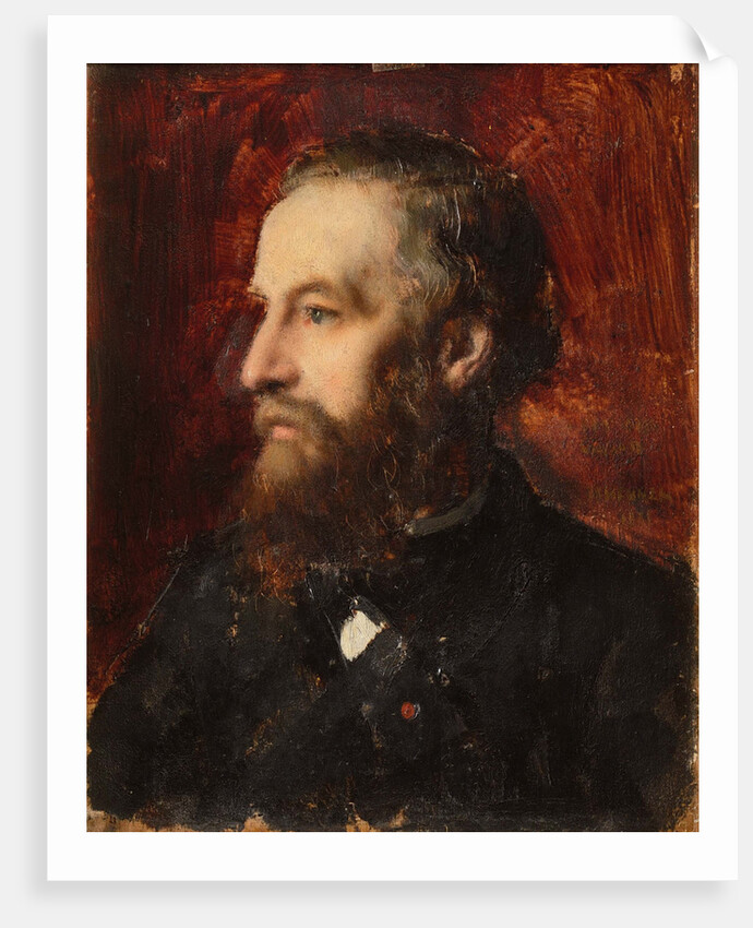 Portrait of Charles Gavard, 1881 by Anonymous