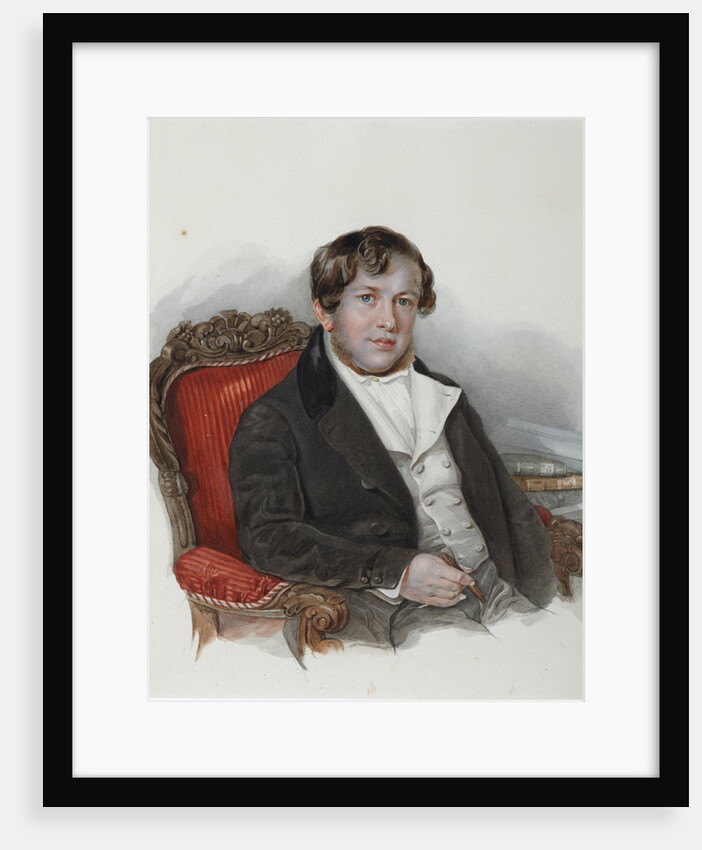 Portrait of Pavel Voinovich Nashchokin, 1840s by Anonymous