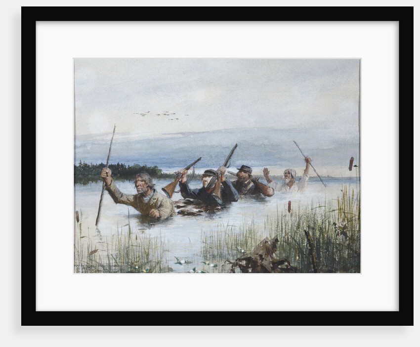 Illustration for the story Lgov (from A Sportsmans Sketches) by Ivan Turgenev, 1870s by Anonymous