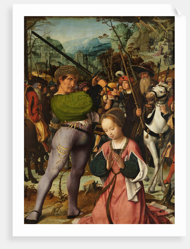 The Martyrdom of Saint Catherine, 16th century by Anonymous