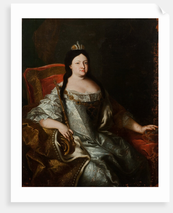 Portrait of Empress Anna Ioannovna, 1730s by Anonymous