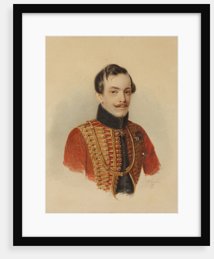 Prince Alexander Sergeyevich Vyazemsky, 1838 by Anonymous