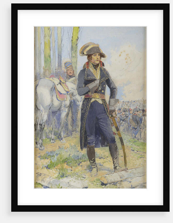 General Bonaparte during the Italian campaign by Anonymous