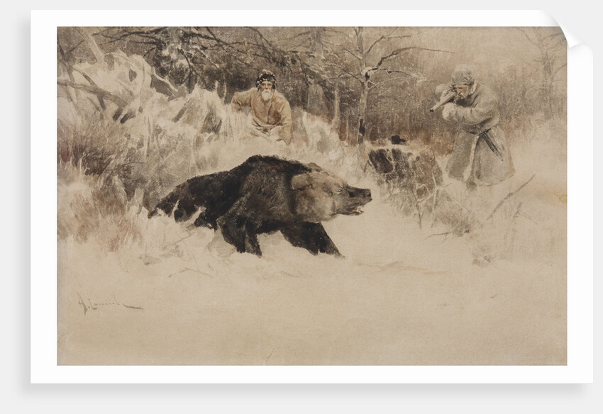 The Bear Hunt by Anonymous