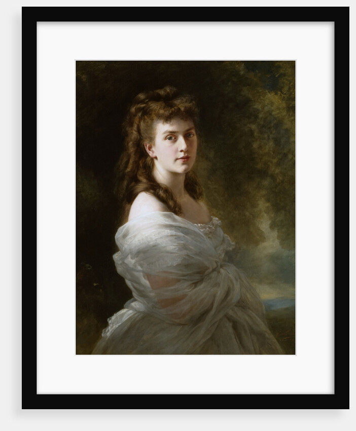 Portrait of Countess Sascha (Alexandrine) von Metzler, 1872 by Anonymous