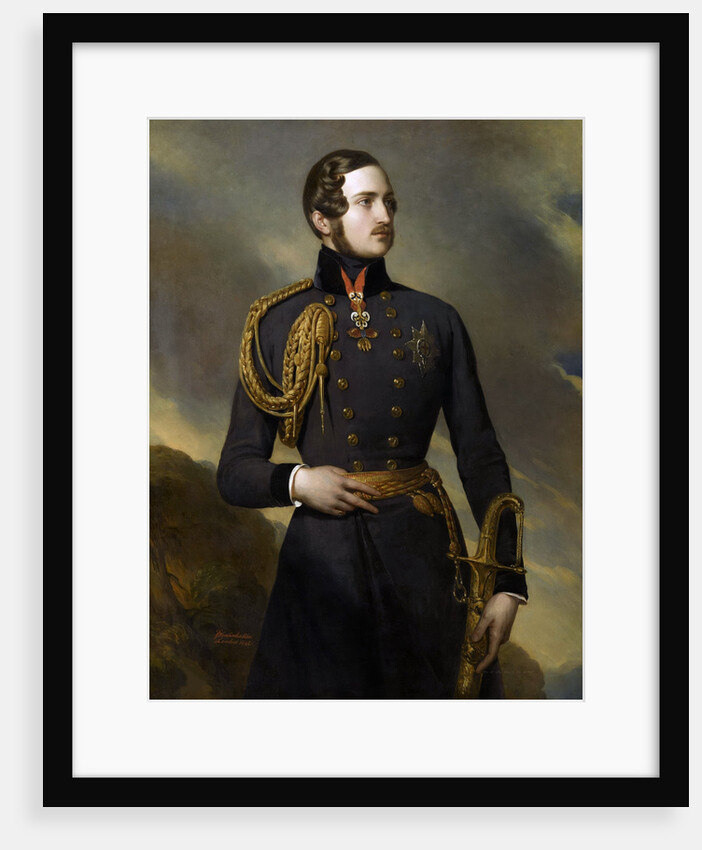 Portrait of Prince Albert of Saxe-Coburg and Gotha, 1842 by Anonymous