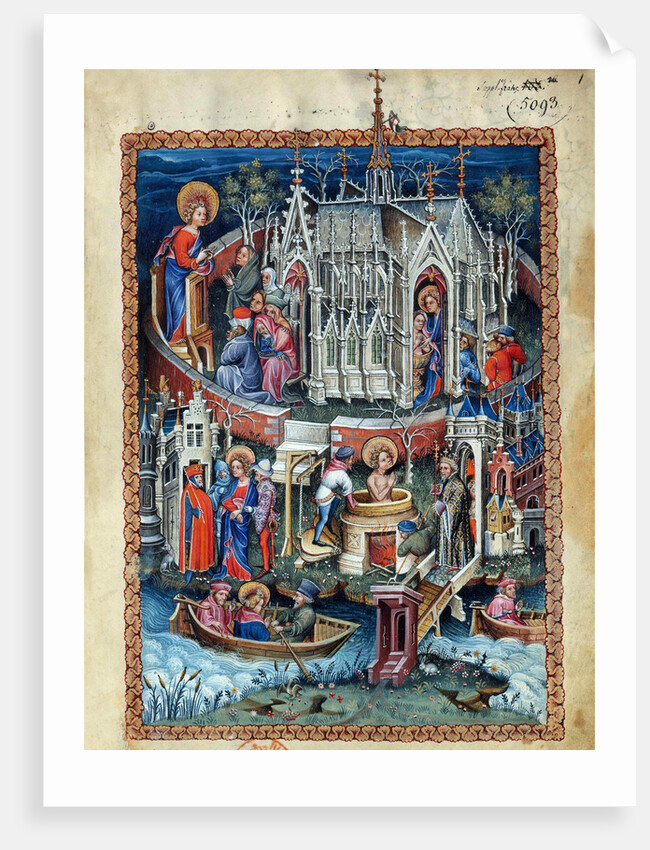 Scenes from the Life of Saint John the Evangelist, Early 15th cen by Anonymous