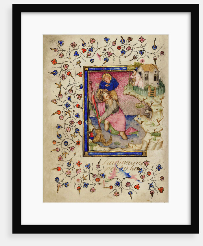 Saint Christopher. by Anonymous